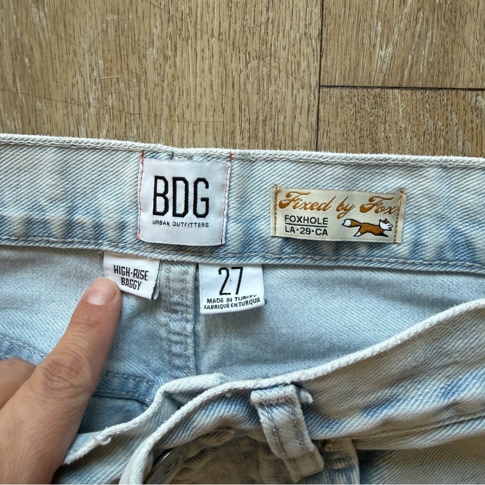 BDG Light Blue High Rise Women's Jeans size 27 - Picture 2 of 3